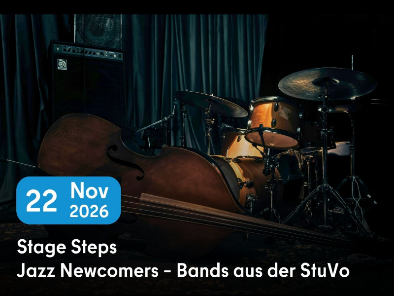 Konzertankündigung Stage Steps