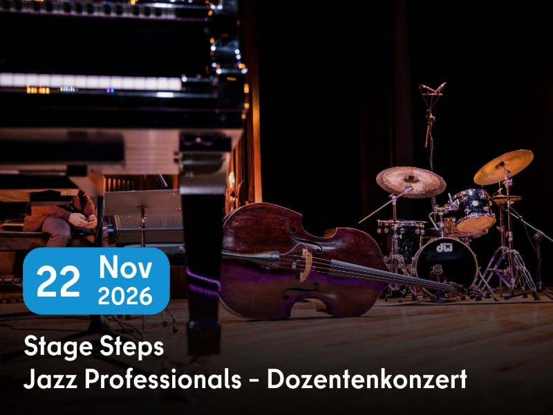 Konzertankündigung Stage Steps