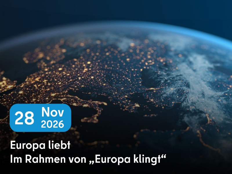 Konzertankündigung Europa klingt