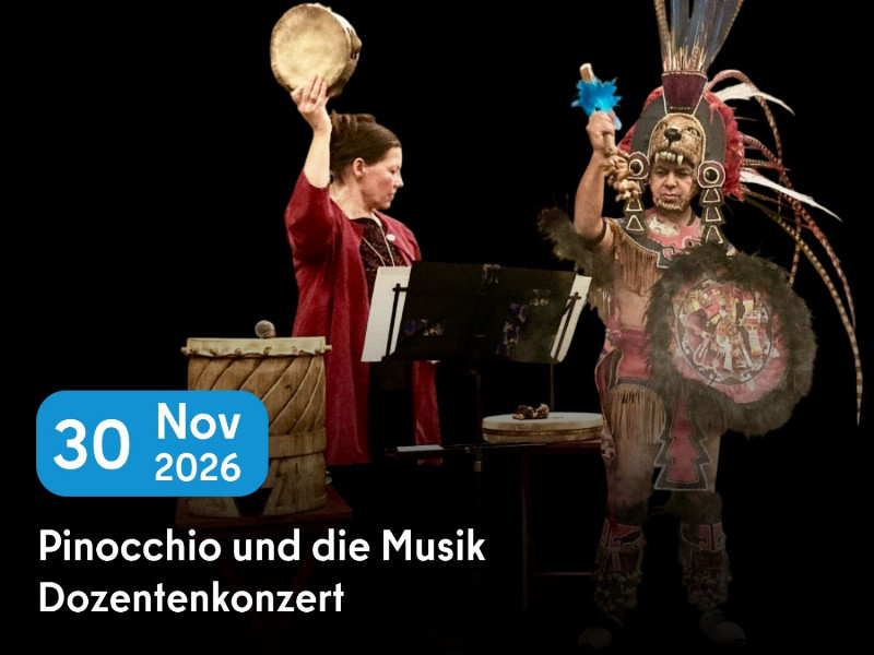 Konzertankündigung Dozentenkonzert