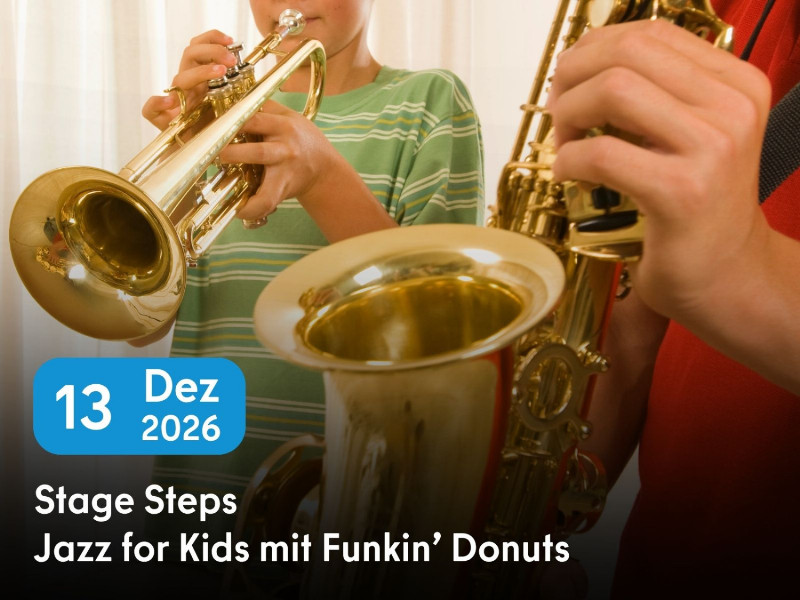 Konzertankündigung Stage Steps