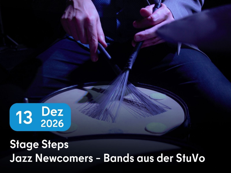 Konzertankündigung Stage Steps