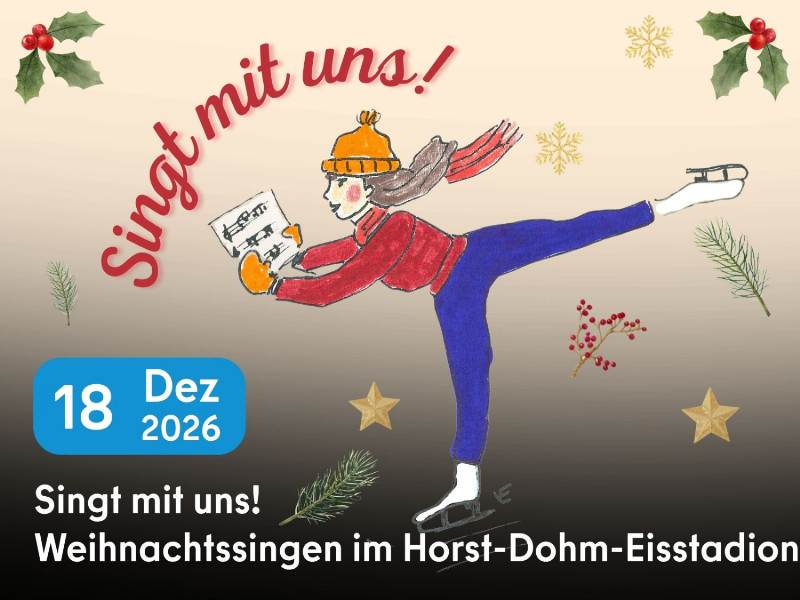 Weihnachtssingen Eisstadion