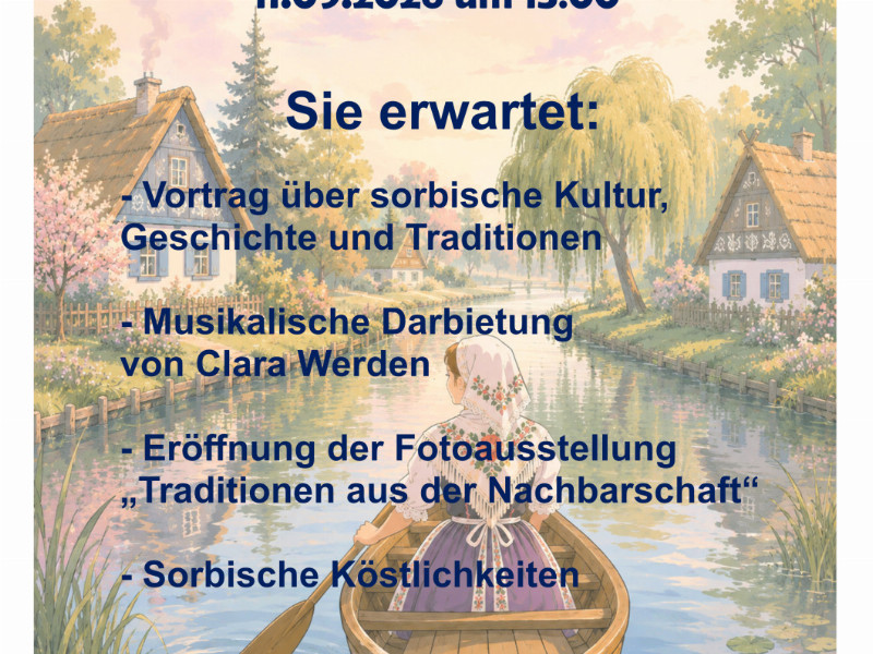 Sorbischer Nachmittag im Nachbarschafts- und Familienzentrum „Kiek in“