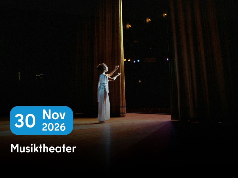 Konzertankündigung Kollage Musiktheater