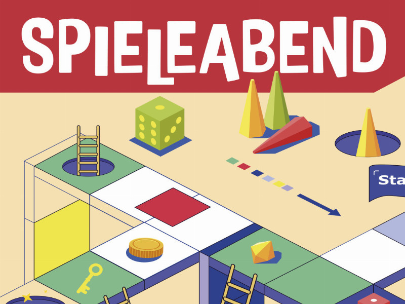 "Spieleabend"-Grafik aus verschiedenen Spielen