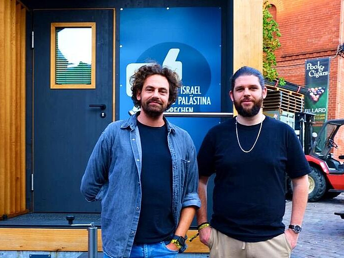 Foto von Zakariyya Meißner und Shai Hoffmann