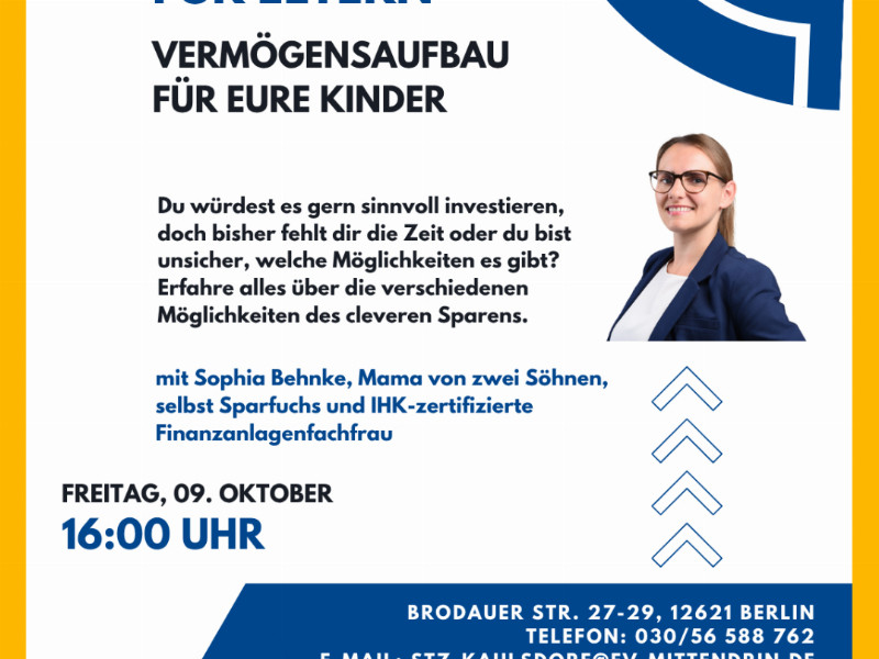 Vortrag Stadtteilzentrum Kaulsdorf