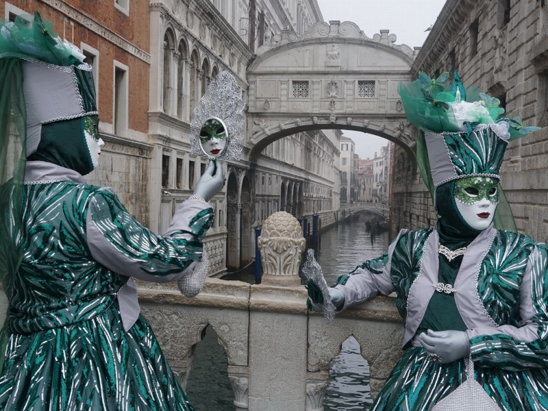 Masken in Venedig