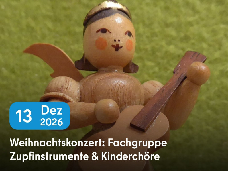 Weihnachtskonzert Fachgruppe Zupf & Kinderchöre