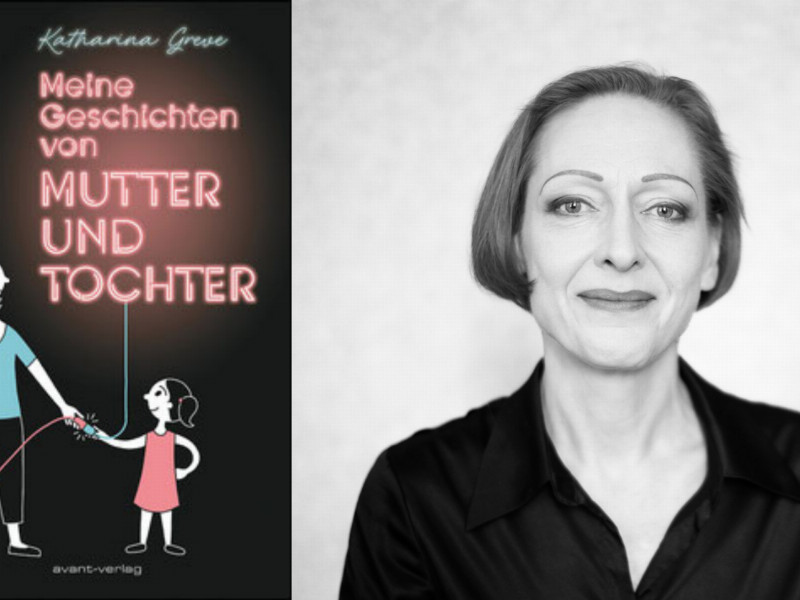 Buchcover und Autorinnenfoto