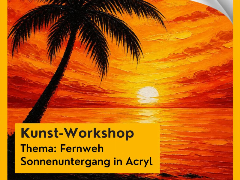 Kunst Workshop Plakat