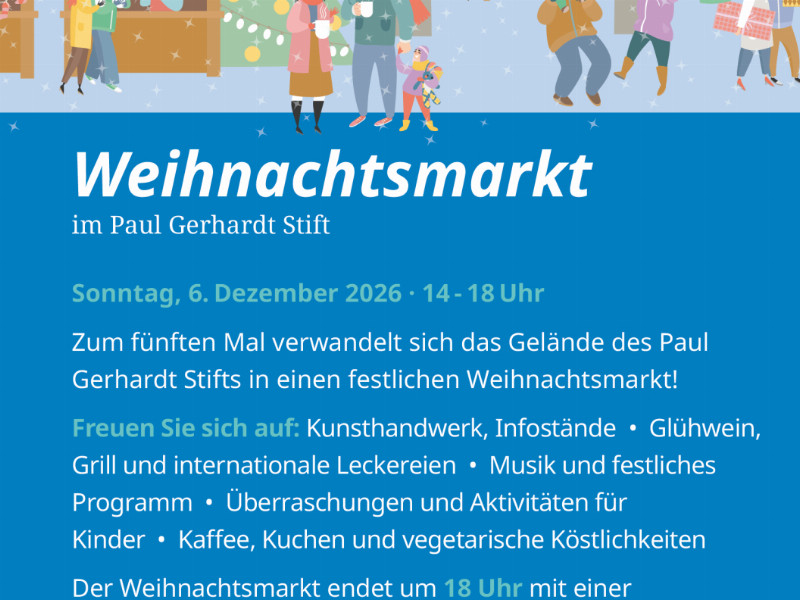 Weihnachtsmarkt im Paul Gerhardt Stift