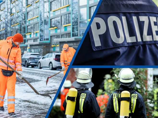 BSR und Polizei Berlin