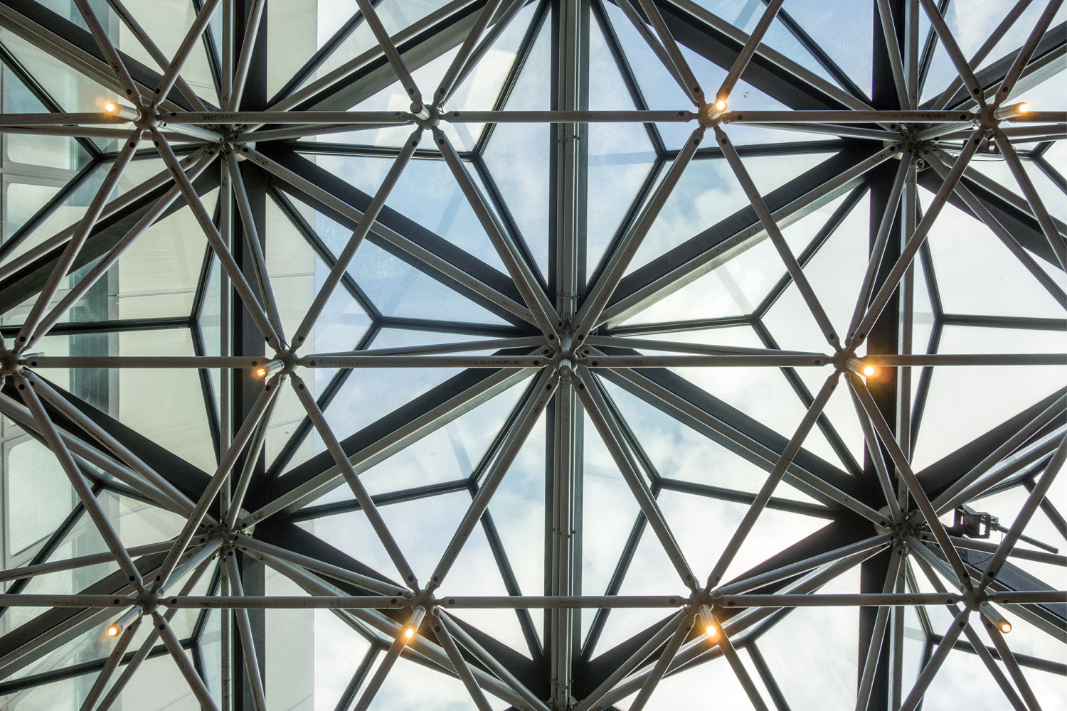 Glasdecke im Flughafen Tegel