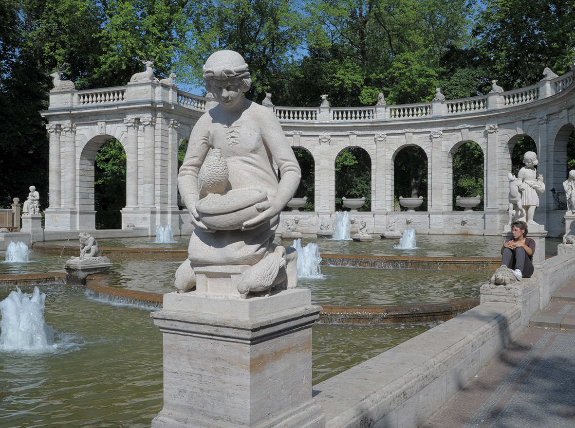 Der Märchenbrunnen im Volkspark Friedrichshain