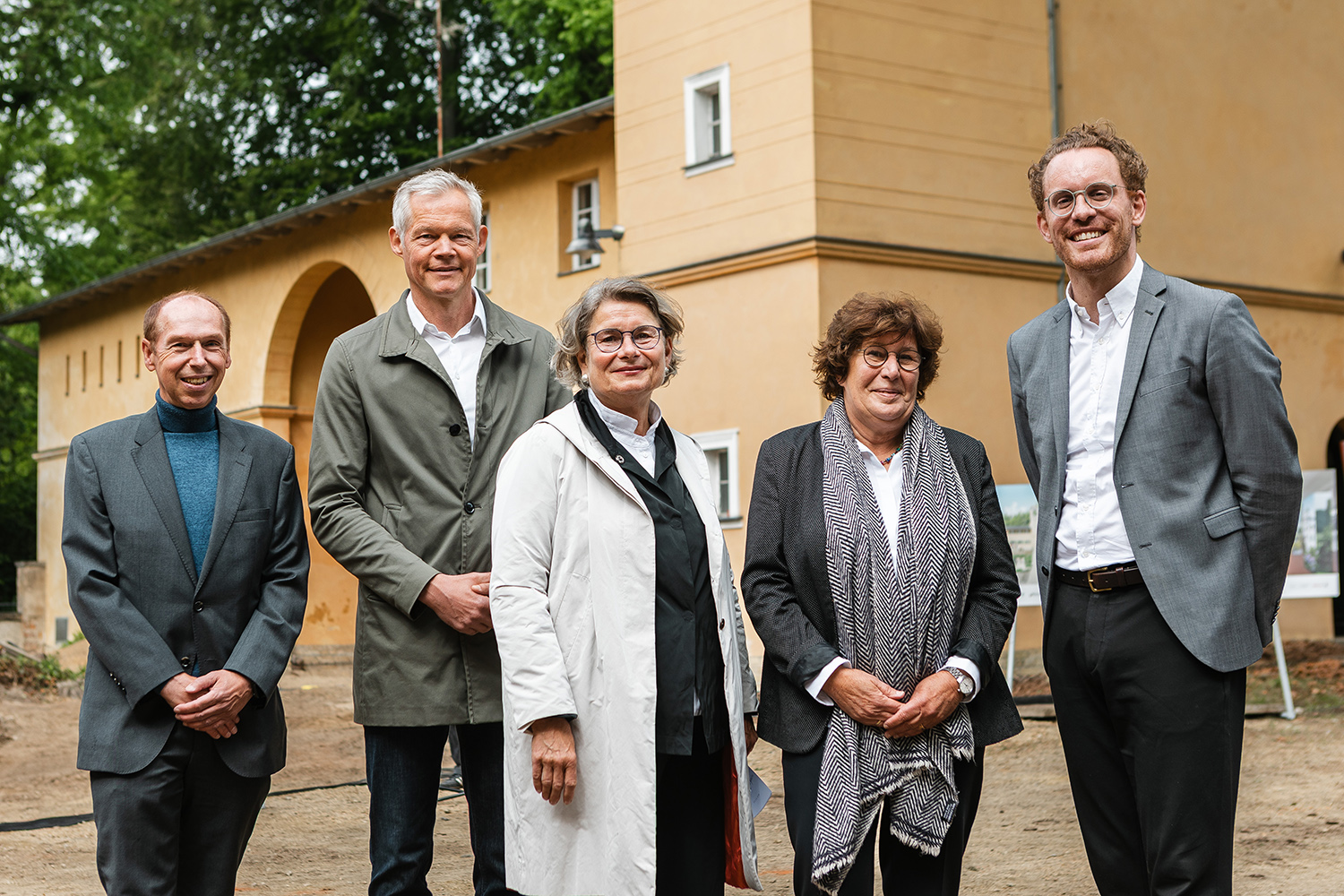 Spatenstich am 20.05.2026 für das Besucherzentrum Glienicke