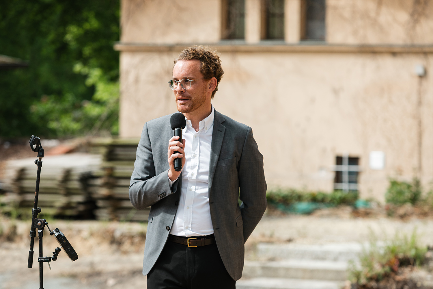 Spatenstich am 20.05.2026 für das Besucherzentrum Glienicke