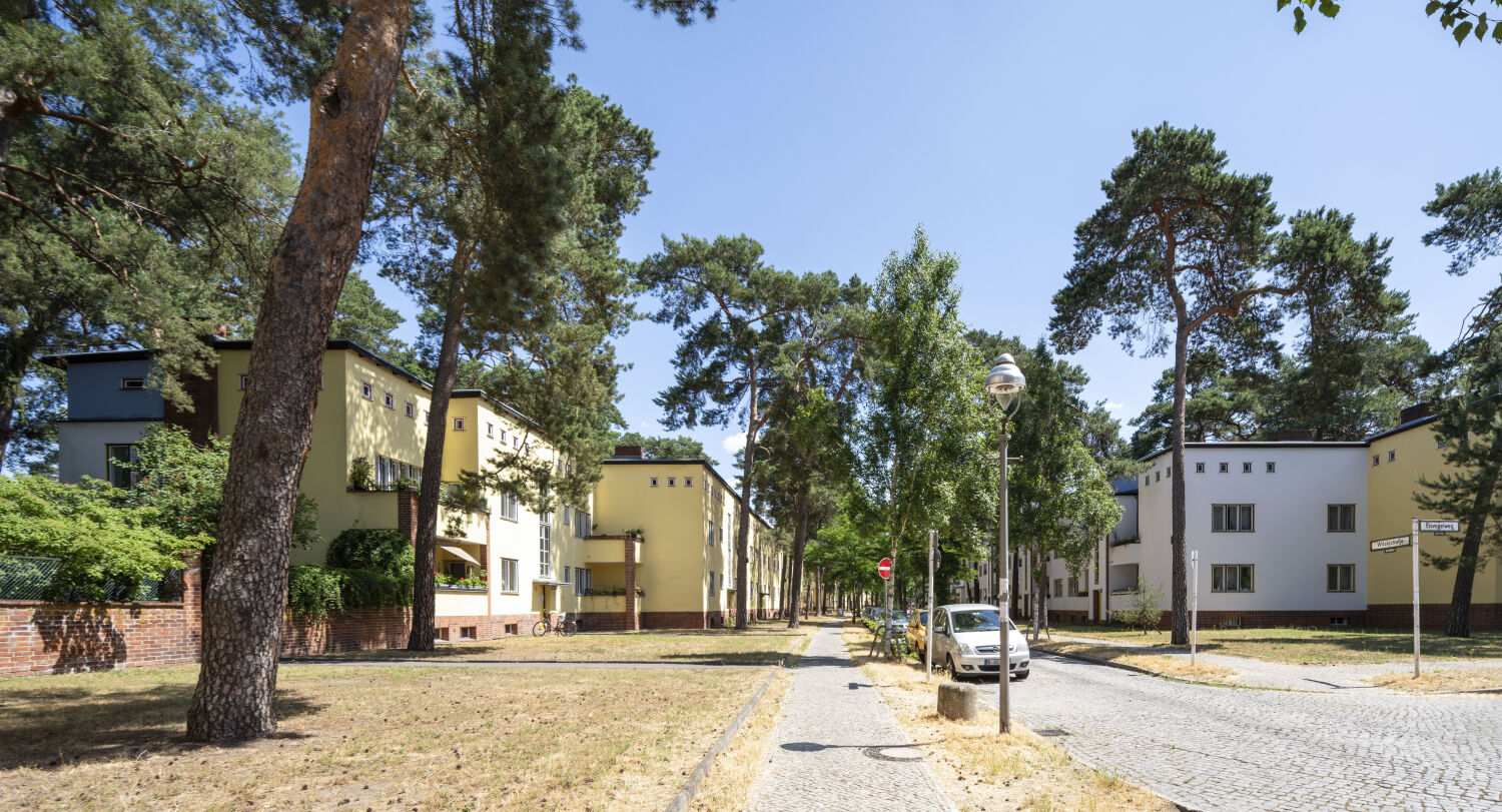 Waldsiedlung Zehlendorf, südlicher Bauabschnitt / Wilskistraße Ecke Eisvogelweg