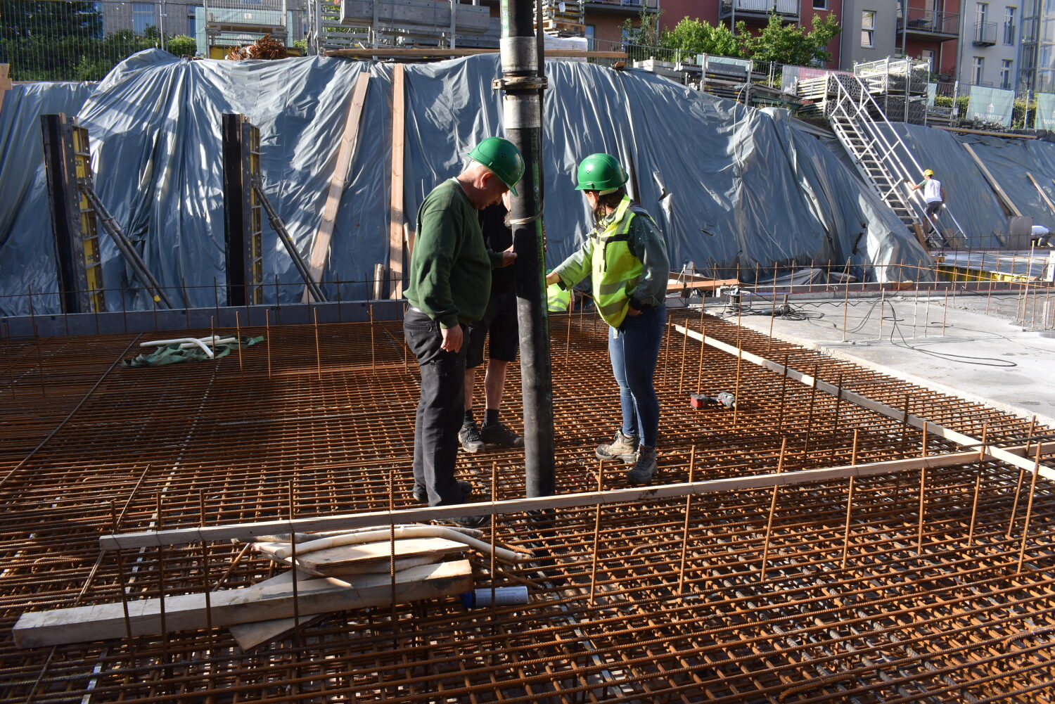 Tunnelverfüllung durch das Bohrloch 2