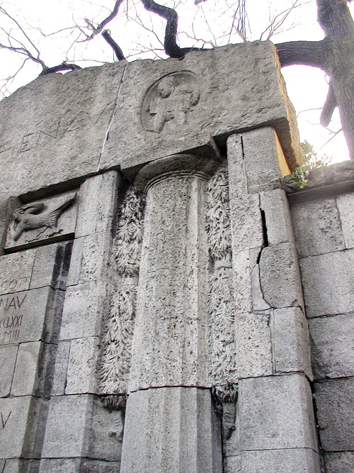 Rissbildung im Mauerwerk, Foto 2008