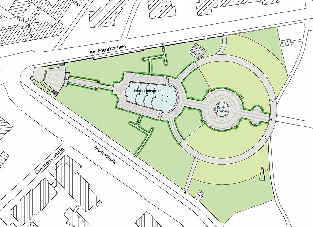 Plan Märchenbrunnen, 2007/08
