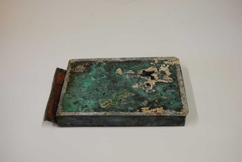 2010 Gründungskassette des Kirchenbaus von 1891