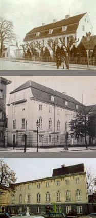 2005 Ansichten des Schoeler-Schlösschens um 1900, um 1935 und 2003