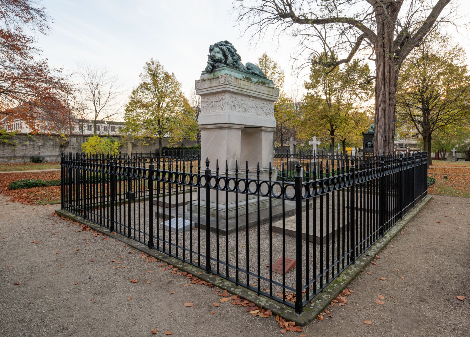 Invalidenfriedhof, Grabstätte der Familie von Scharnhorst