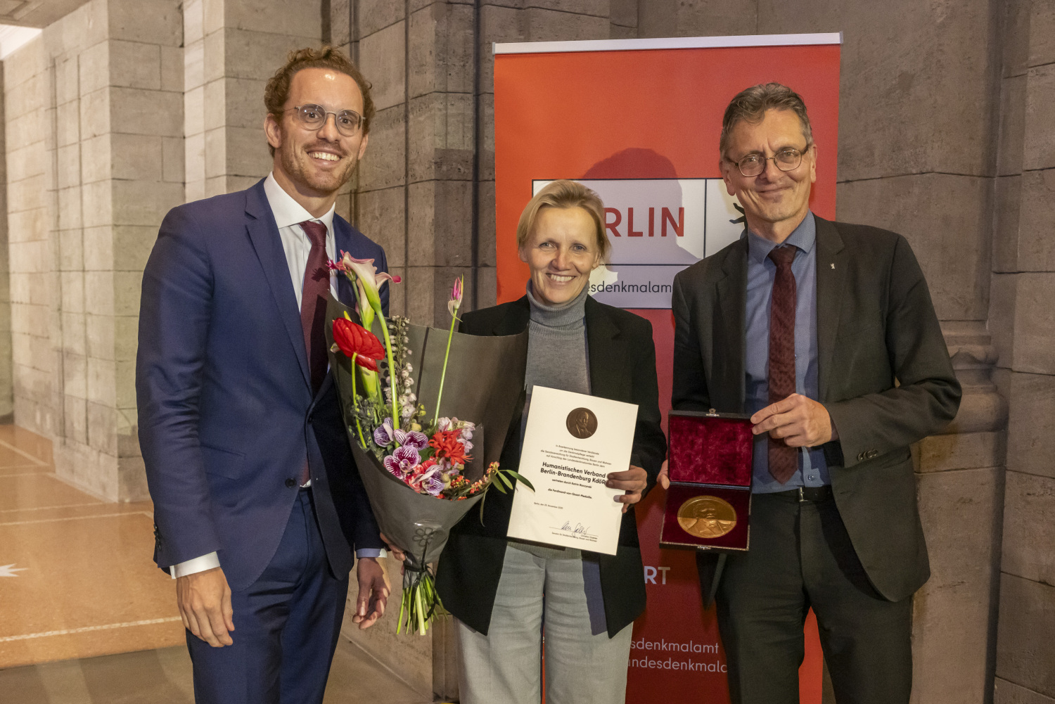 Christian Gaelber, Katrin Raczynski, Dr. Christoph Rauhut (v.r.)
