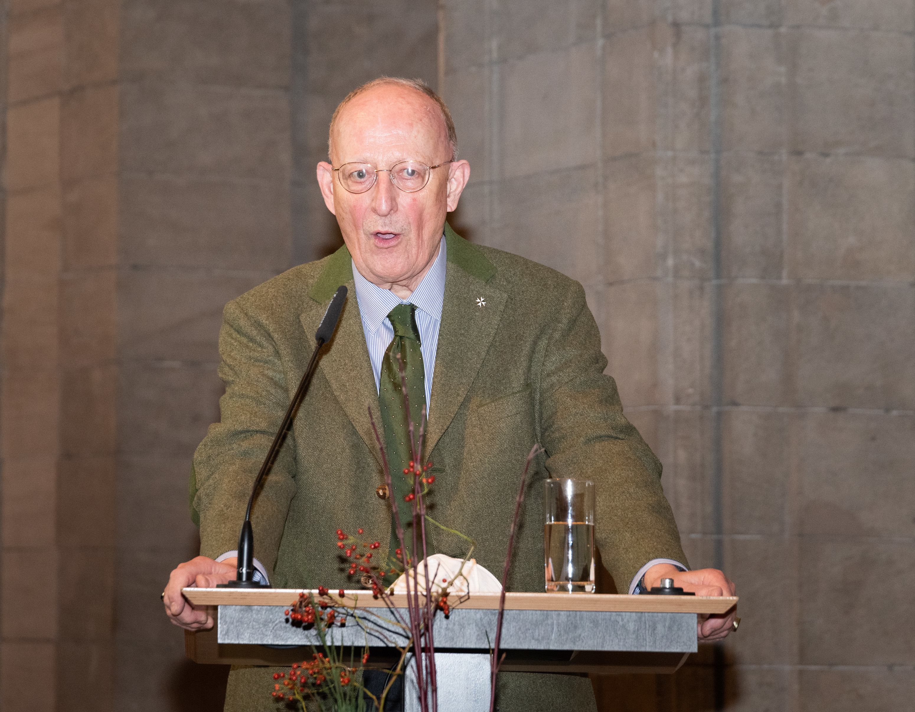 Dr. Klaus von Krosigk vom Förderverein Invalidenfriedhof e.V.