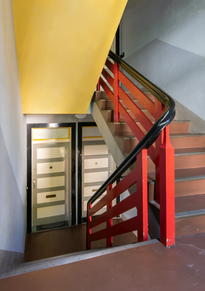 Waldsiedlung Zehlendorf - Treppenhaus Wilskistraße