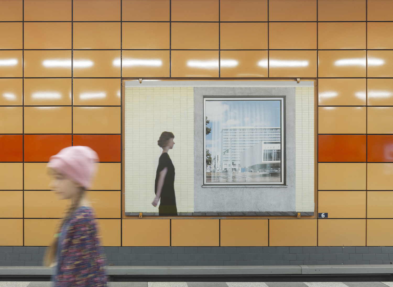 Künstlerische Fotografie von Werner Huthmacher auf der Gleisebene Schillingstraße