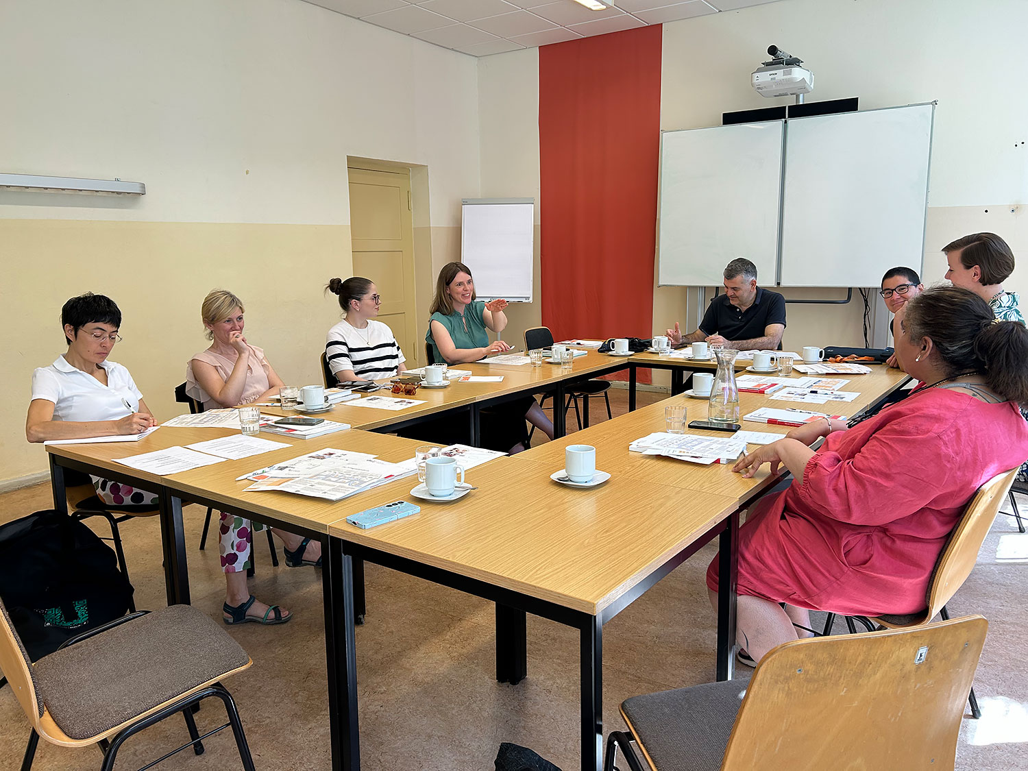 Delegation aus Mailand – Besuch bei der Volkshochschule Mitte