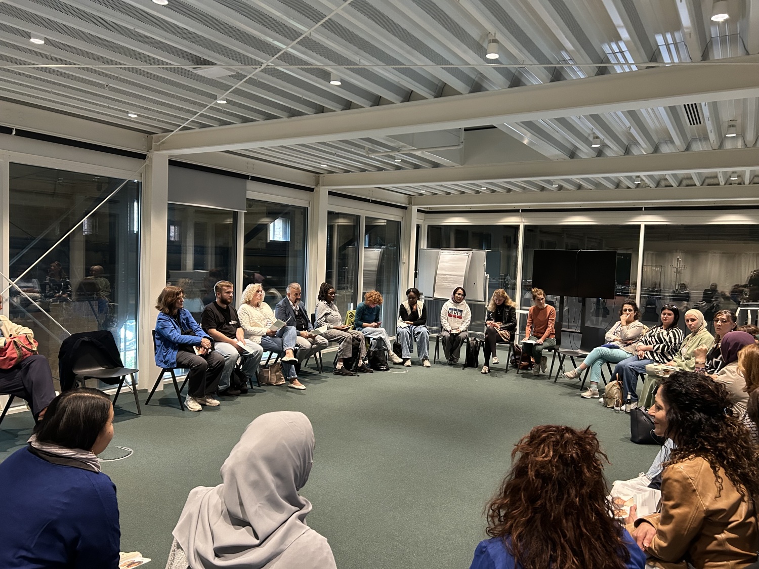 Workshop mit der Senatorin Cansel Kiziltepe