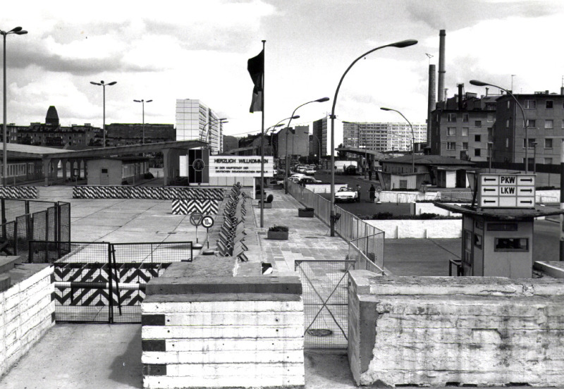 Grenzübergang Heinrich-Heine-Straße 1968