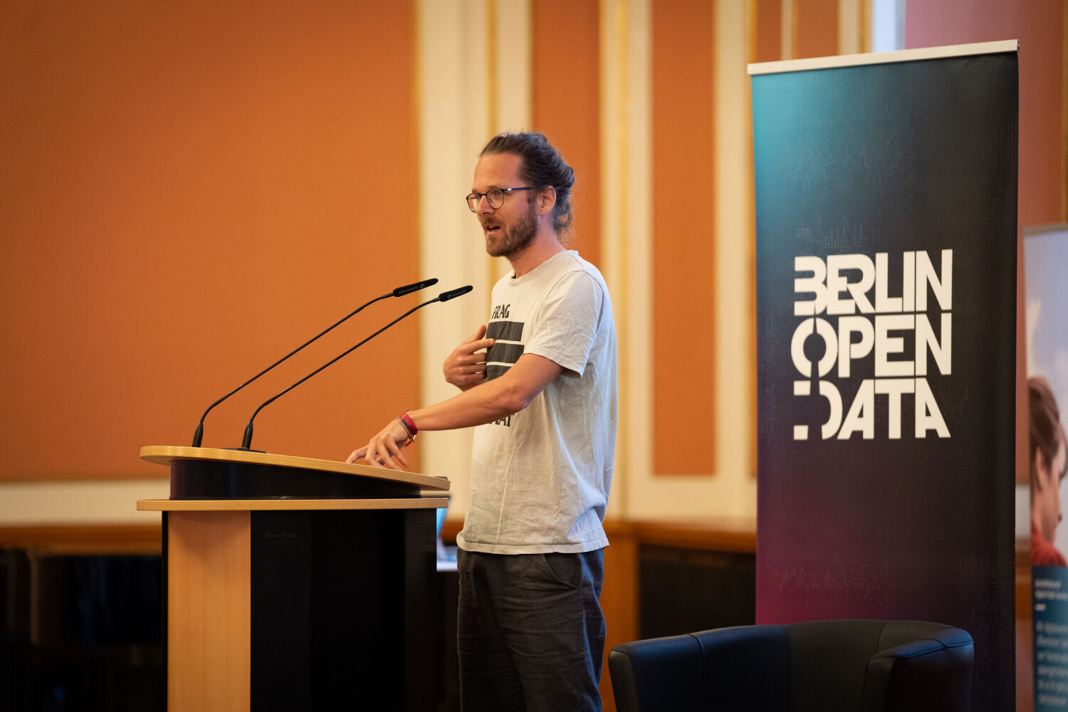 Rede Arne Semsrott auf dem Berlin Open Data Day 2026
