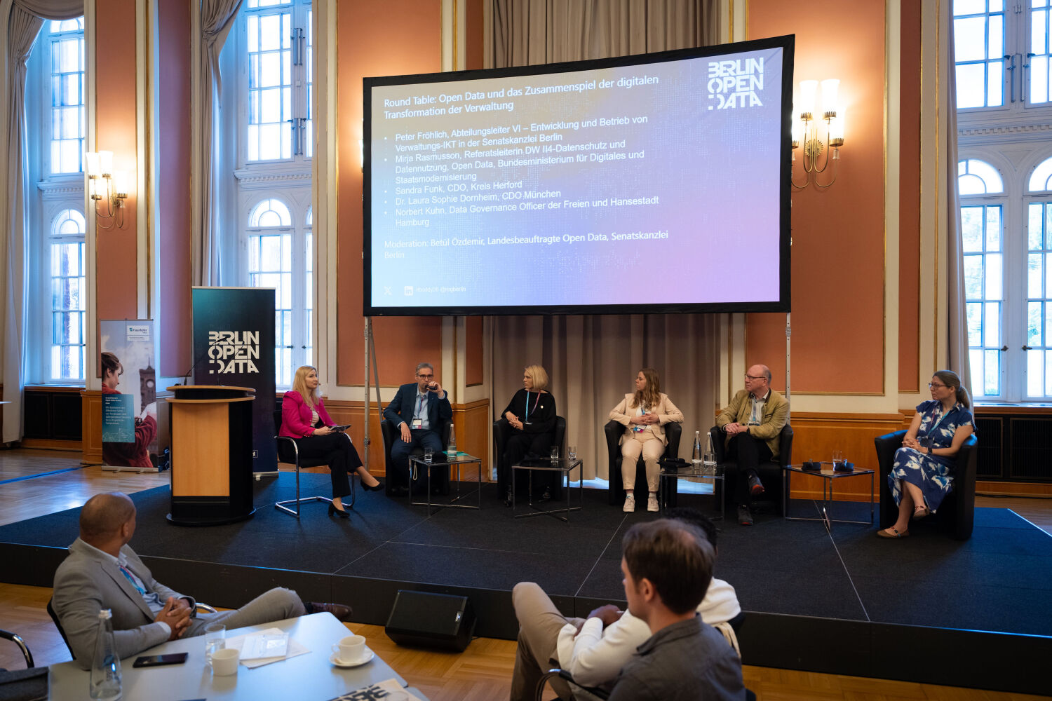 Paneldiskussion auf dem Berlin Open Data Day 2026