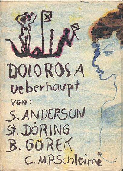 Poesiealbum DOLOROSA überhaupt, Zeichnung von Ralf Kerbach, Dresden, 1984