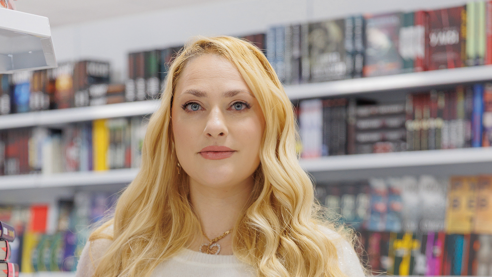 Video: Viktoriia Novytska, Buchhändlerin