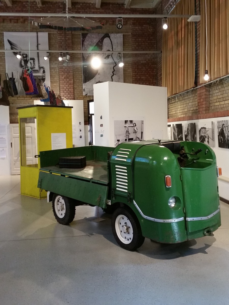 Multicar M21 - "Diesel-Ameise" im Ausstellungsraum