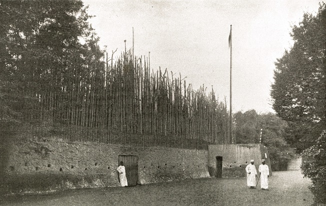 Replica of the fortress Quikuru kwa Sike