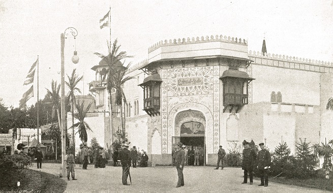 The Colonial Hall at the exhibition