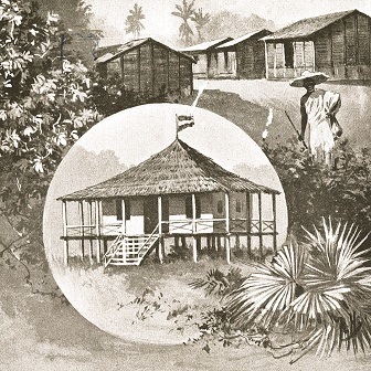Illustration of the so-called Cameroon Village