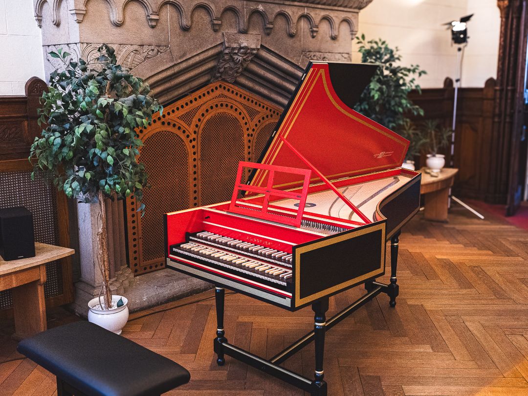 9. Schmargendorder Kammerkonzert Cembalo im Trausaal Rrathaus Schmargendorf