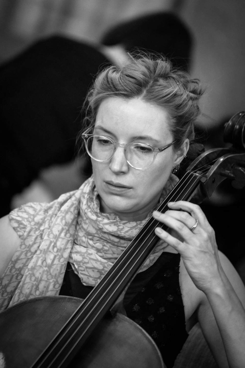 Portrait einer Cellistin