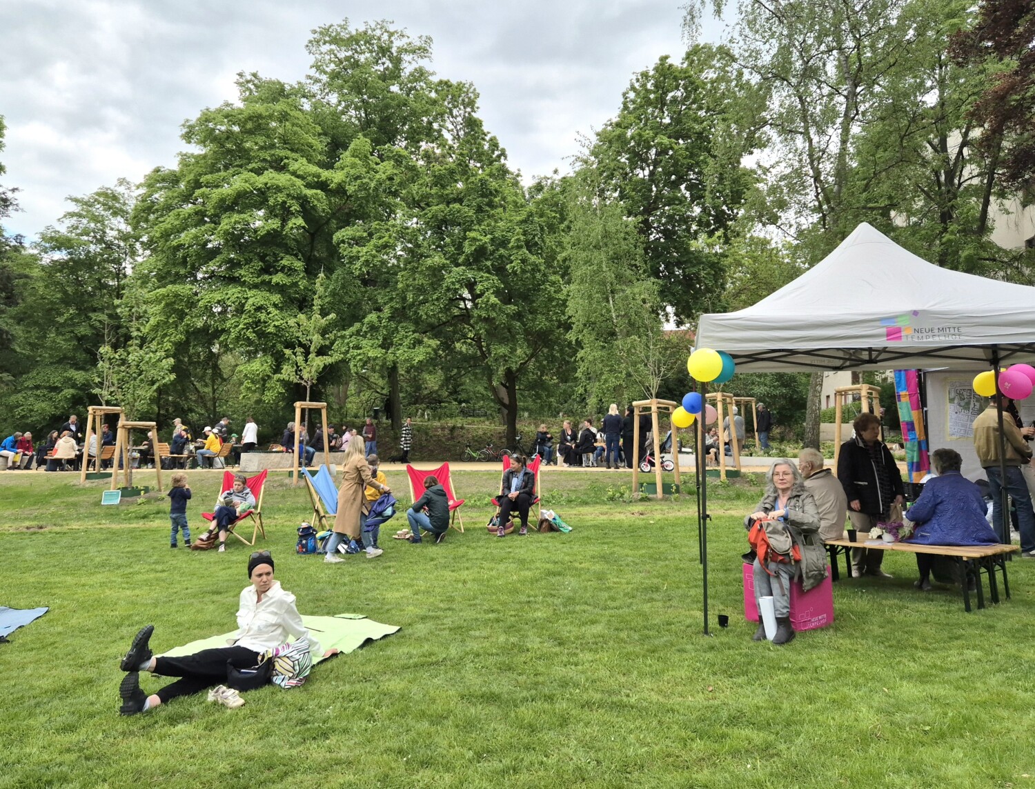 Chillen im Park