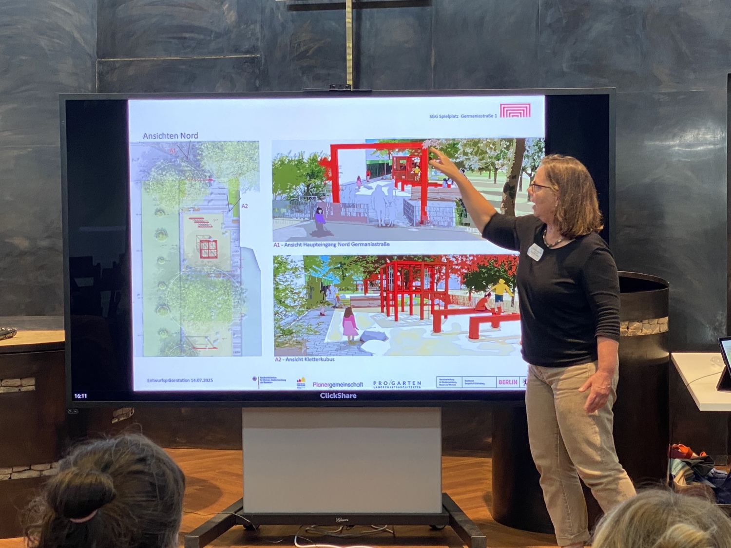 pro garten erläutert Rahmenspielplatz