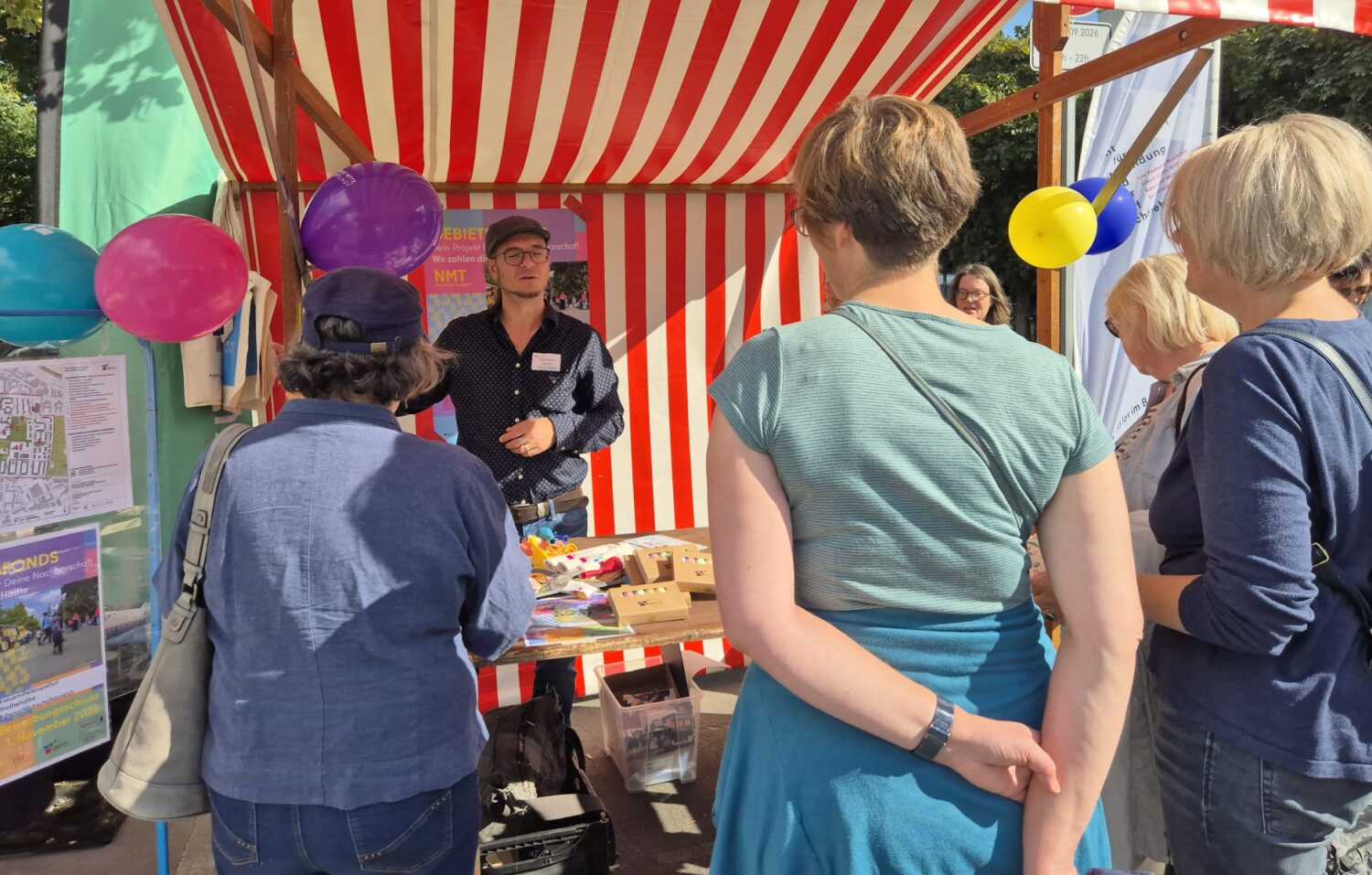 Stand der Gebietsbeauftragten auf dem Kultursommerfest 2026