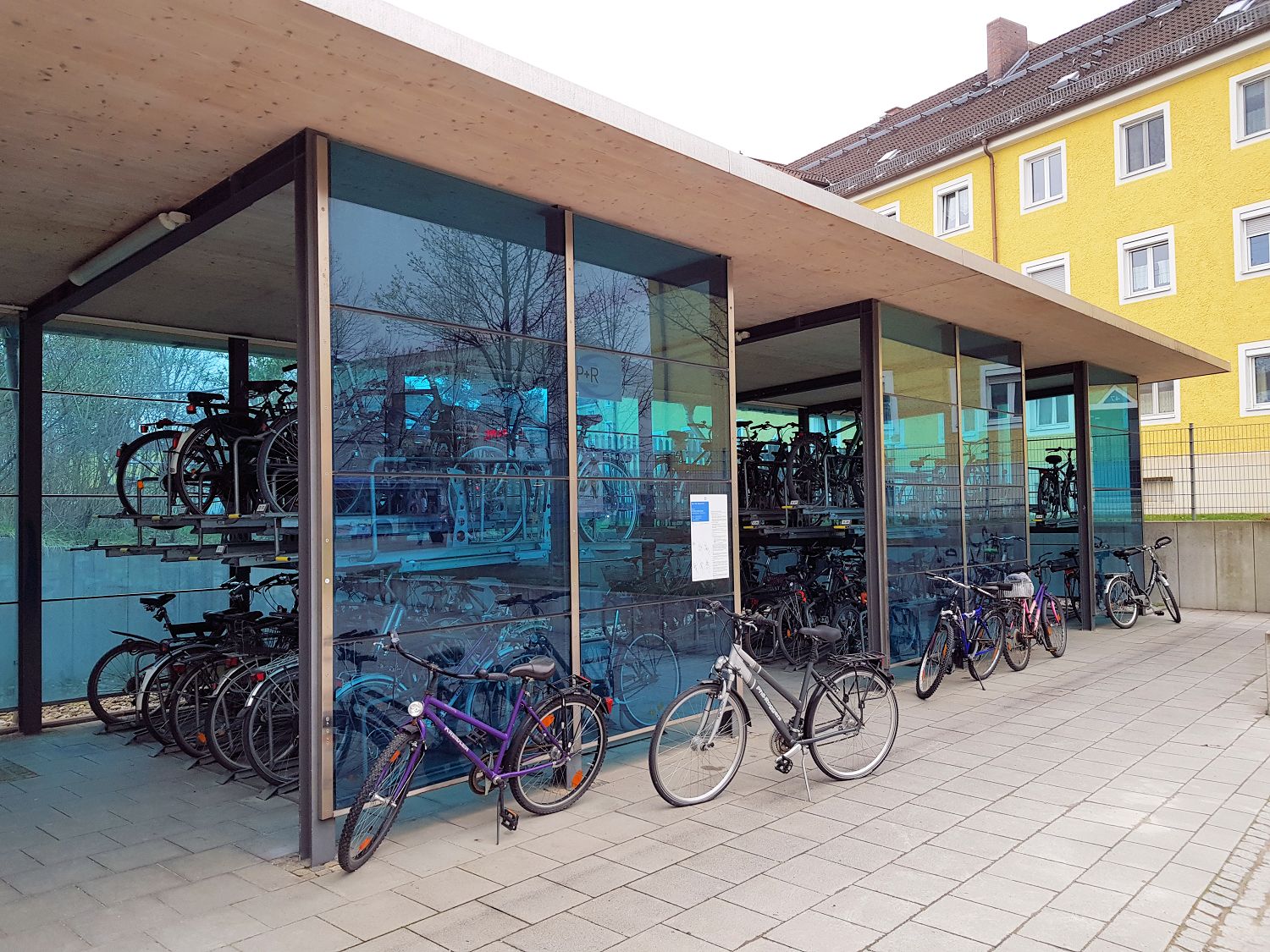 Fahrradabstellplatz